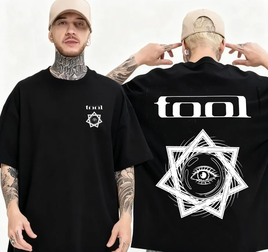 2026 Sommer Herren Rock Tools Band Lateralus Heavy Metal Musik Retro T-Shirt Merch Top Lustiges T-Shirt Outdoor Oberteile Tees – Detail 7