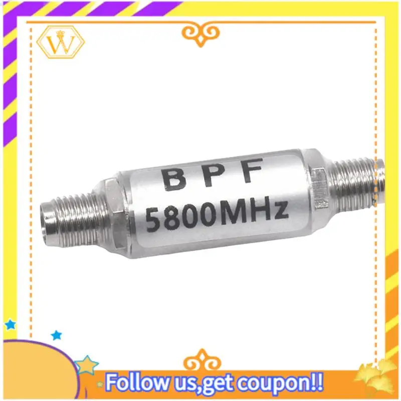 Neuester 5,8-GHz-Bandpassfilter, Bildübertragungs-Fernbedienungsfilter, 2,4-GHz-Unterdrücker