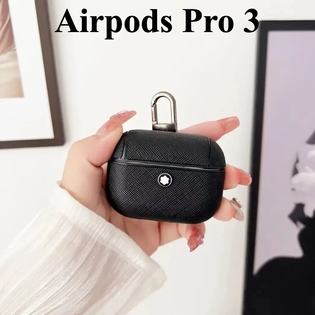 Étui en cuir de luxe pour Apple Airpods Pro 2 3 1, antichoc en Fiber de carbone Kevlar pour AirPods 4 3 2 1, étui pour écouteurs, accessoires