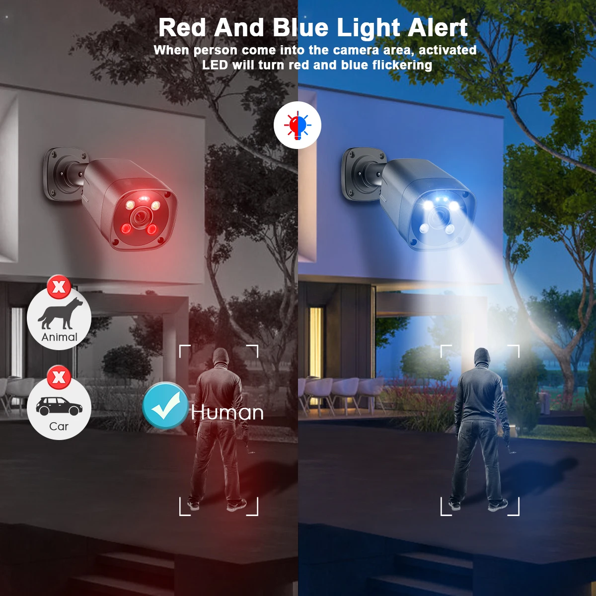 MISECU UHD 8CH 4K POE Security Camera System 8MP Face Detect CCTV Video Surveillance Protection Kit Color Night Vision ONVIF P2P