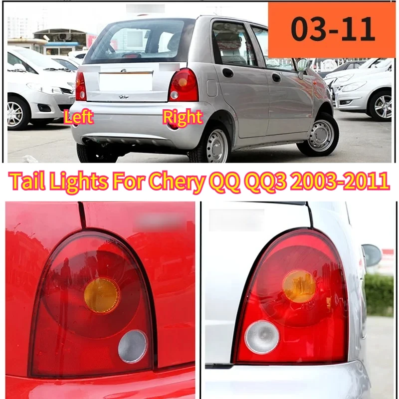 

Car Tail Light with Lamp for CHERY QQ S11 / QQ3 Taillight Rear Back Light Assy. Left and Right Side Accessories S11-3773010