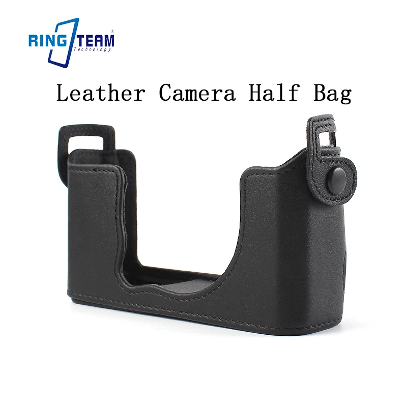 

PU Leather Half Case GB-001 for Fujifilm X70 X100vi X-A3 X-A7 X-E1 XE3 X-E3 X-pro3 XQ1 X-T2 X-T10 X-T50 Cameras