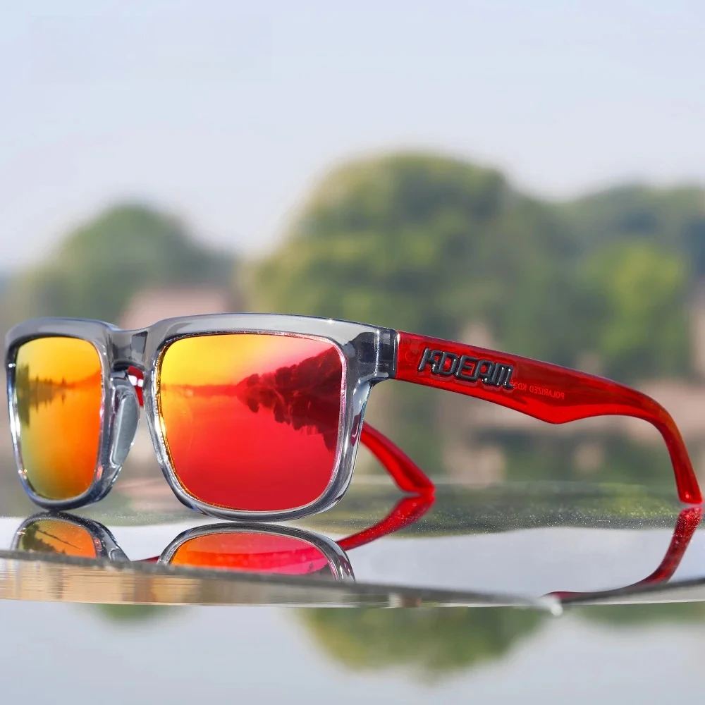 

Polarized Square Sunglasses for Outdoor Sports, UV400 Protection Full Frame, Multicolor Lens for Driving, Fishing,Trendy Fashion
