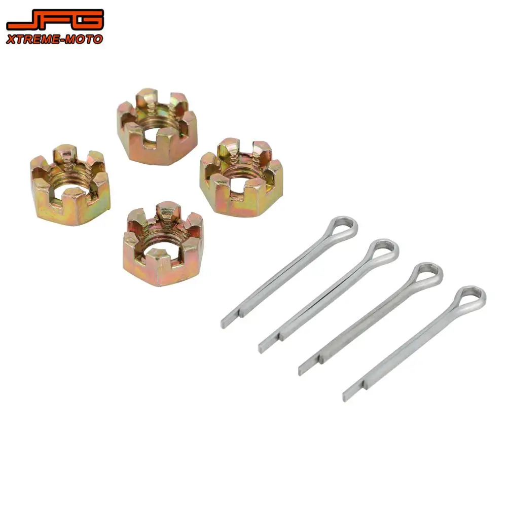 اكسسوارات الدراجات النارية التعادل قضيب نهاية عدة وصلة كروية مجموعة ATV UTV لسوزوكي LTZ400 LTZ 400 2003-2004 الترابية دراجة الطرق غير الممهدة موتو النحاس