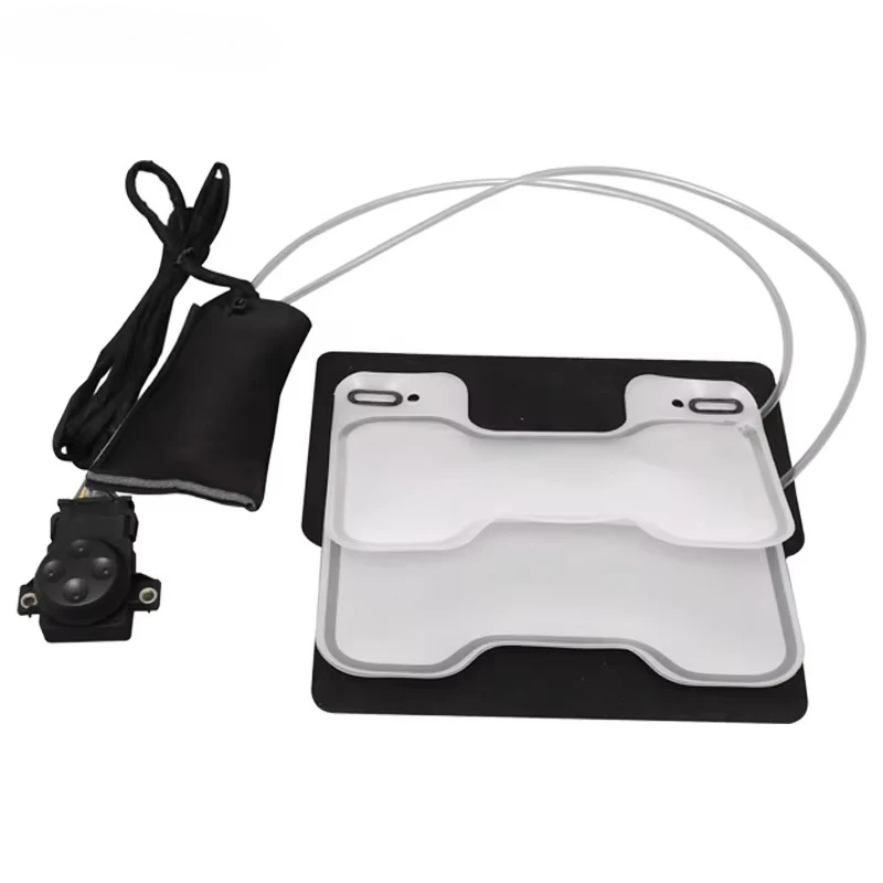 Universal PVC Lumbar Support Cushion Recessed Pneumatic Automotive Air Waist Car Seat Lumbar Cushion for Van Models