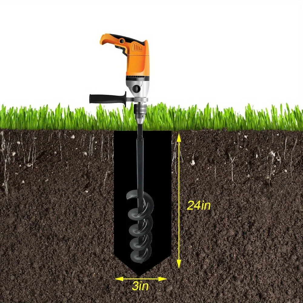 

K 68661 Gasoline Earth Drill Bit Cross-Border Mainselling Female Fashion Set Summer Season Drill Bit Earth Drilling Tool