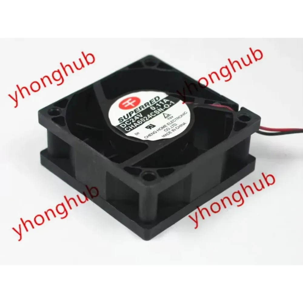 

Вентилятор охлаждения SUPEREED CHA6024CSN-O-1 DC 12V 0.11A, 2-проводной, 60x60x25 мм
