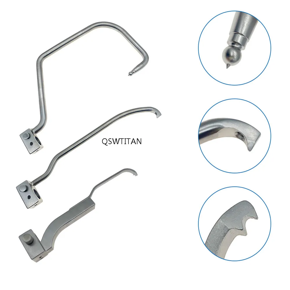 Orthopedic Surgical Instruments Gun Type Reduction Forceps Collinear Reduction Clamp Instrument Set
