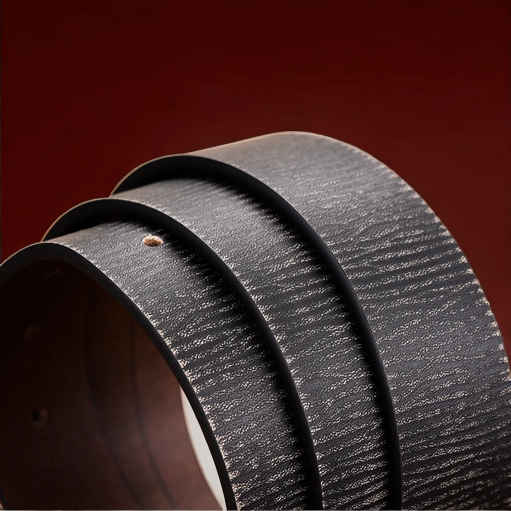 حزام جلد مشبك خمر للرجال ، هدية مثالية للأباء والأزواج #3