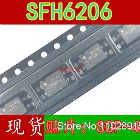 (20 ชิ้น/ล็อต) SFH6206 SFH6206-3 SOP-4 SFH6206-2 SFH6206-3T