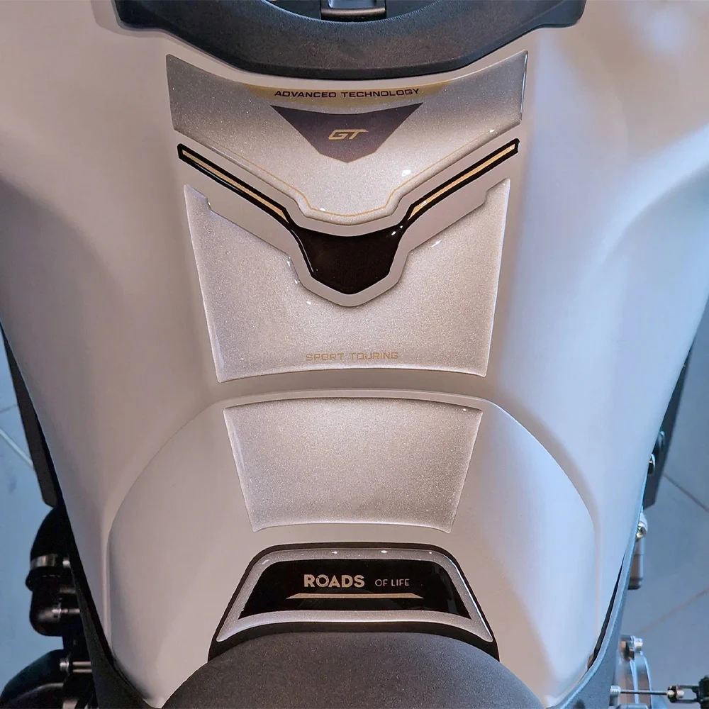 

For Tracer 9 GT 2025 Ceramic Ice 3D Tank Pad Sticker Tracer 9GT Motorcycle Accessories Protection Kit