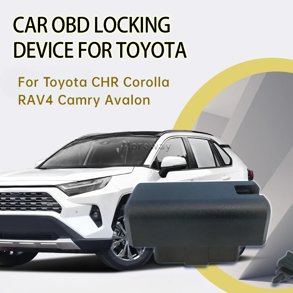 

Автоматический интеллектуальный автомобильный дверной контроллер, модуль замка OBD для Toyota CHR Corolla 2020 RAV4 2023, аксессуары Camry Avalon