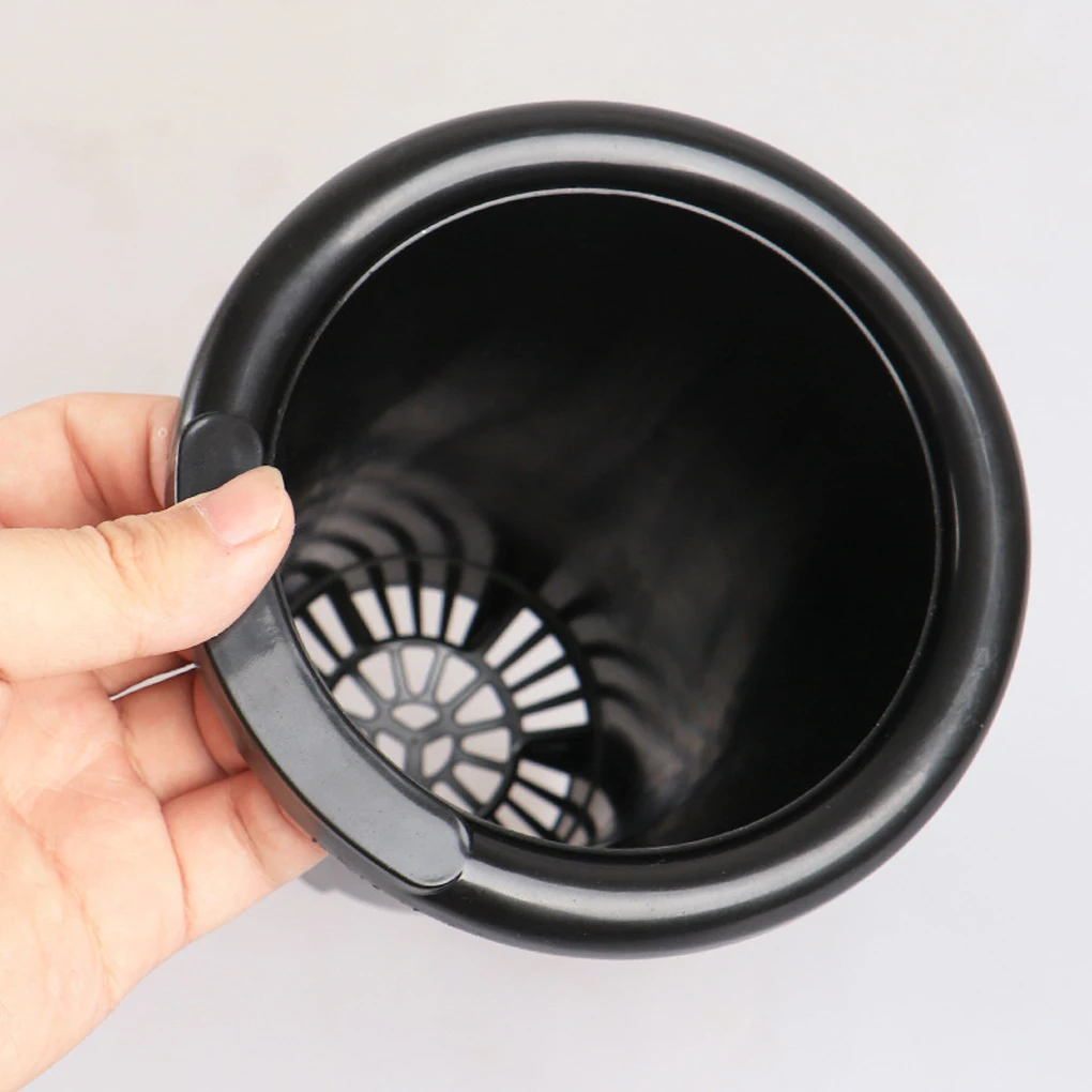 

Black Premium Thicker Plastic PP Flower Pot Durable Tall Pots With Drainage Made Of Premium Thicker