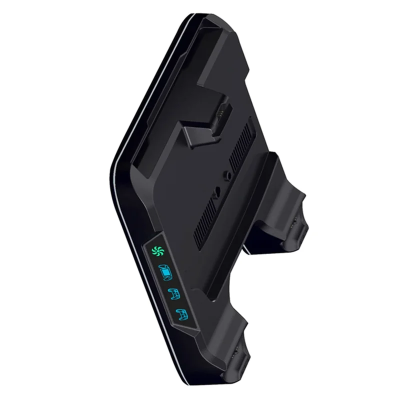 

Compact 2025 Forps5 PRO/Ps5slim/PS5 Console Cooling Stand Charging Station Dock Controller Storage Rack Withcooling Fan A