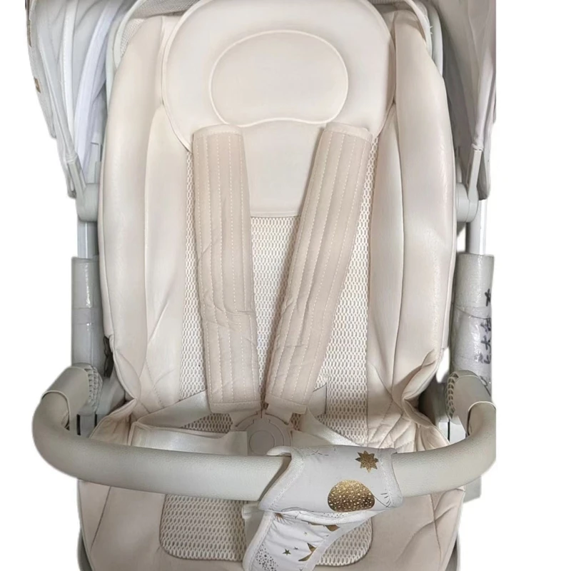 J15U Breathable Pram เข็มขัดป้องกัน Pad รถเข็นเด็กสายคล้องไหล่ GUARD เบาะทารกรถเข็นเด็กไหล่เข็มขัด