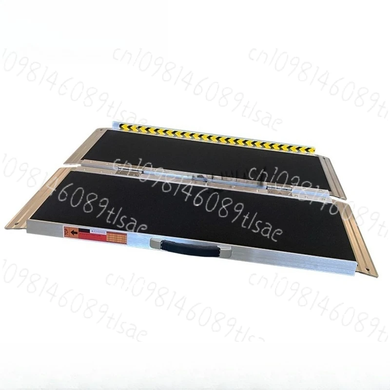 

Barrier-Free Aluminum Alloy Ramp Portable Non-Slip Folding Ramps for Wheelchair Access