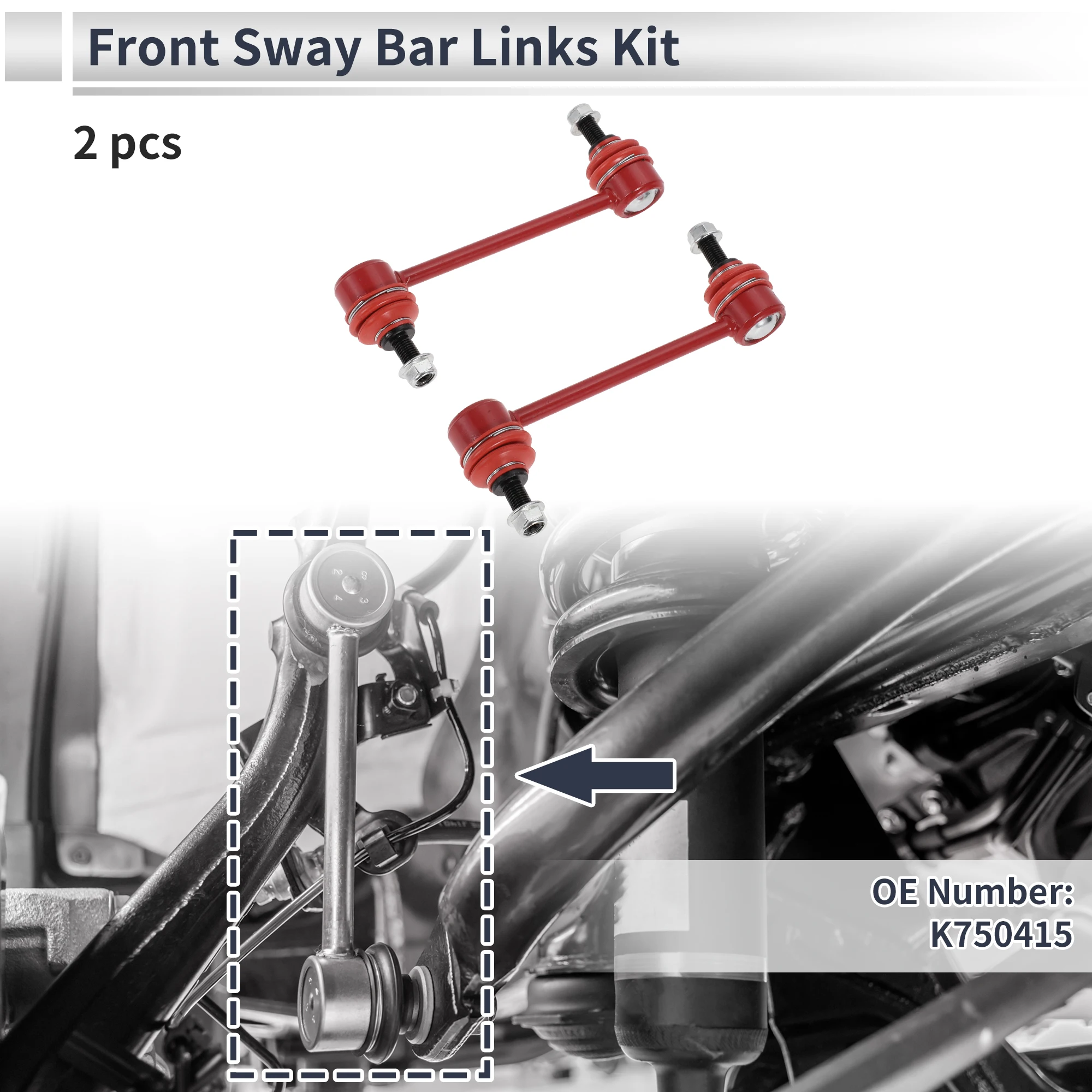 

UXCELL Front Stabilizer Bar Links for FORD FUSION 2010 No.K750415 2 Pcs