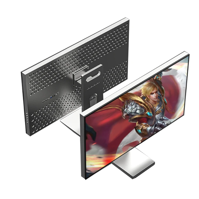 27-inch 4K 144Hz High Refresh Gaming Monitor Narrow Bezel Design Aluminum Alloy Case IPS Panel 1ms Response Wide Color Gamut