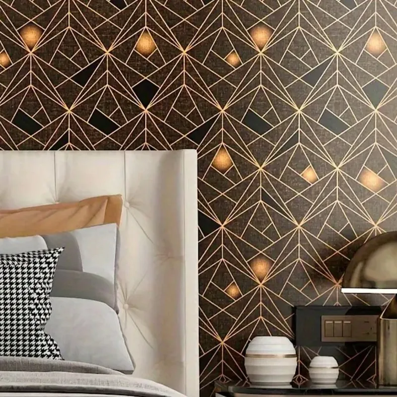 Self-Adhesive Waterproof Modern Minimalist Wallpaper for Kitchen Background Table Wall Cabinet Refurbish Wallpaper Home Decor