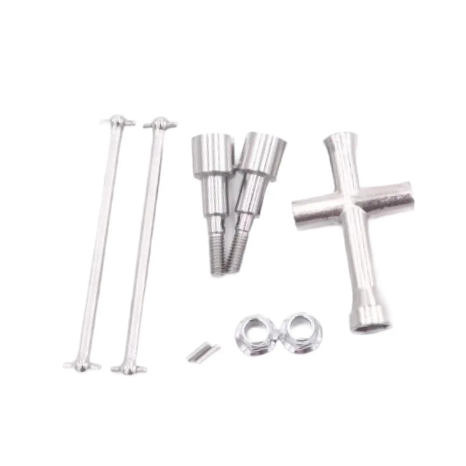 Metall RC Auto Hinterradantriebswelle für DIY Modifiziertes Zubehör 1:16 Truck und Crawler Modellbau-Teile