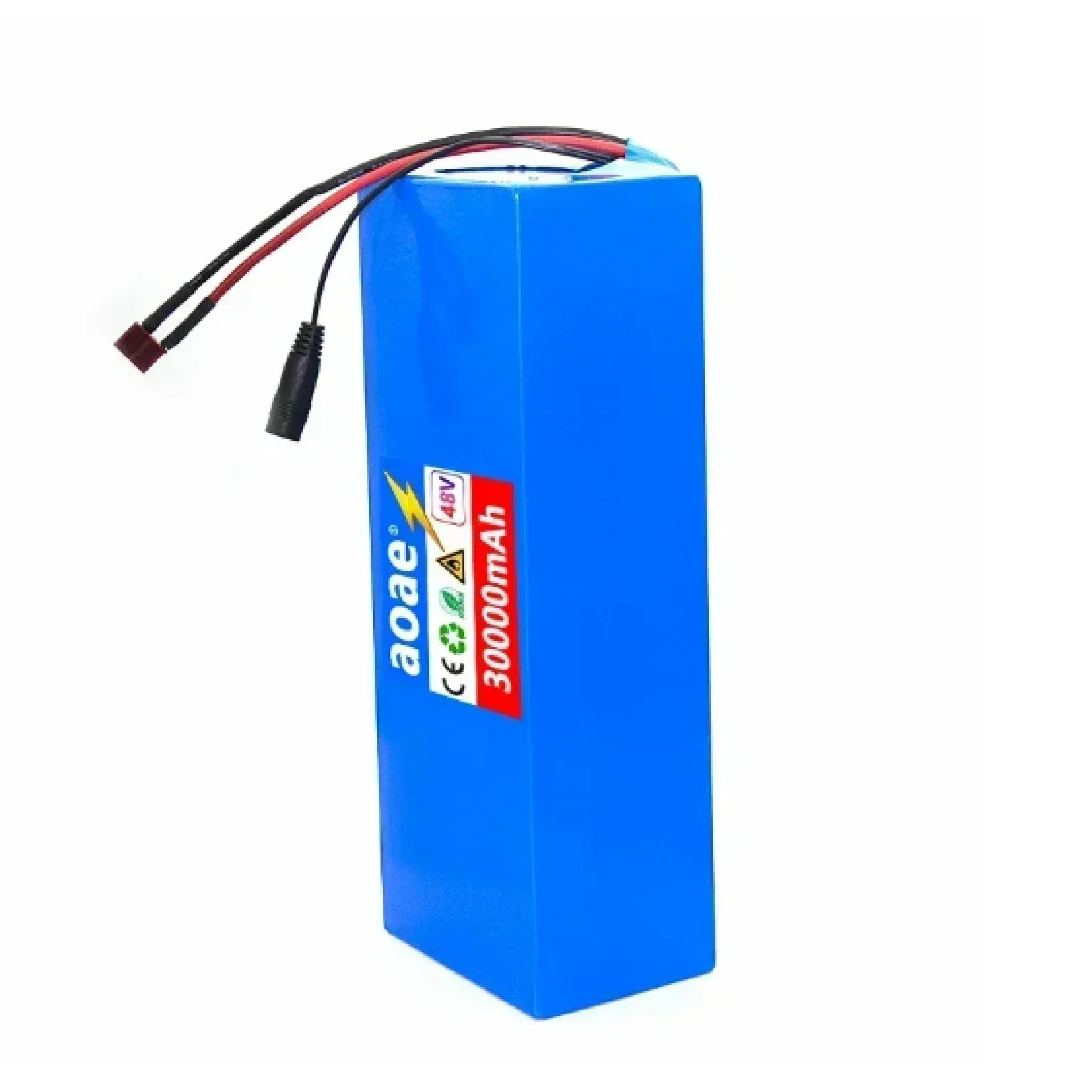 48V 13S5P 18650 Lithium Battery Pack 100Ah Suitable for electric scooters, mountain bikes 250-1000W+charger