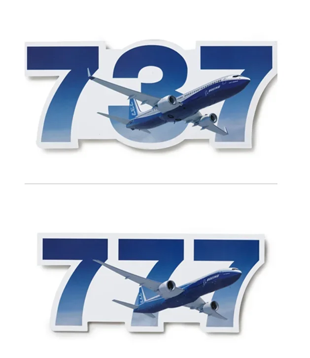 

Boeing store genuine BOEING sticker 737 747-8 767 777 787