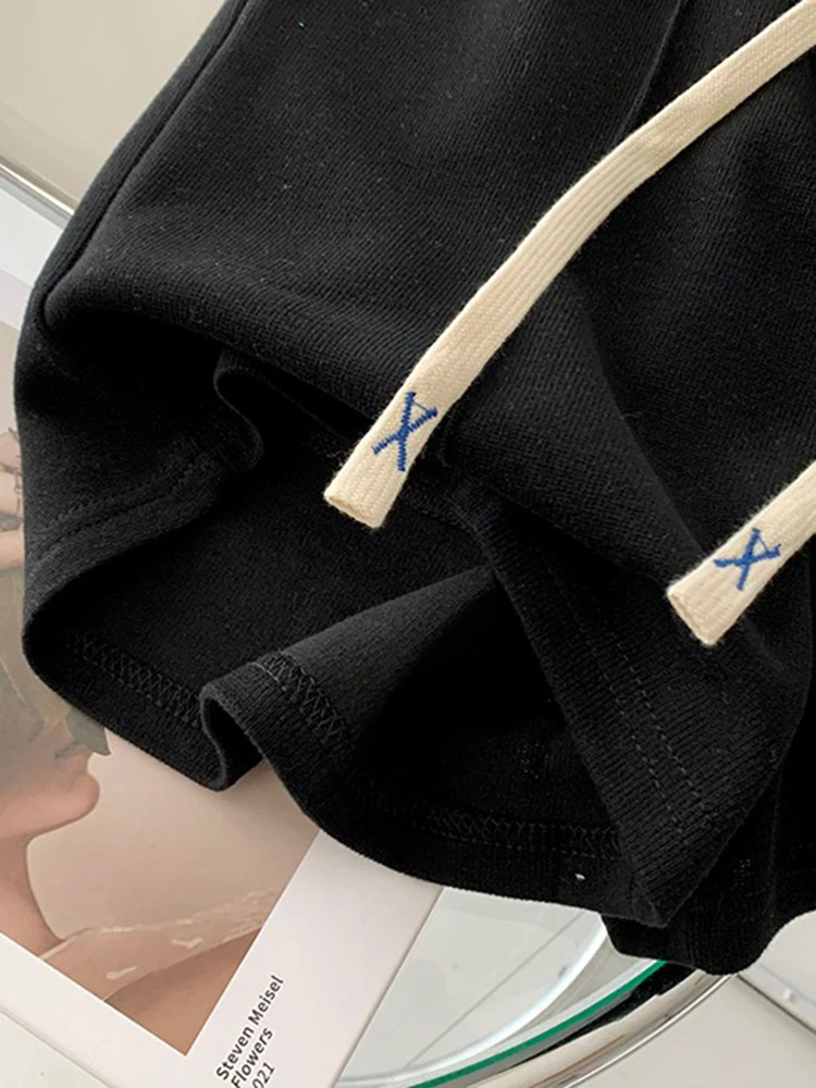AOSSVIAO 2026 Sommer-Shorts für Damen: Elastische, süße Mädchen-Shorts im koreanischen Stil, Harajuku, schlichte graue Hosen für Studentinnen – Detail 27