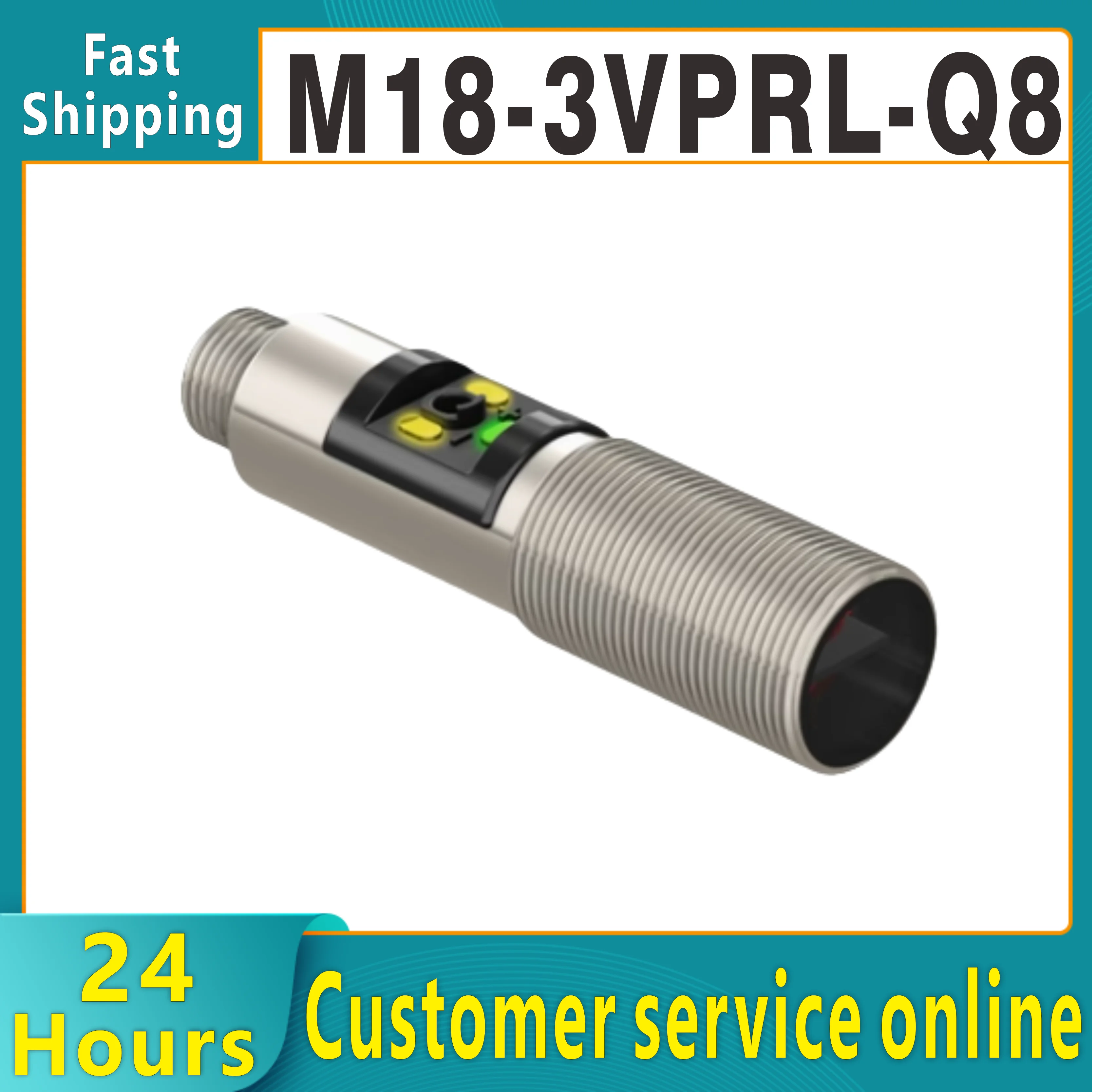 

New Bonner photoelectric switch M18-3VPRL-Q8 M18-3VPDL-Q8 photoelectric sensor