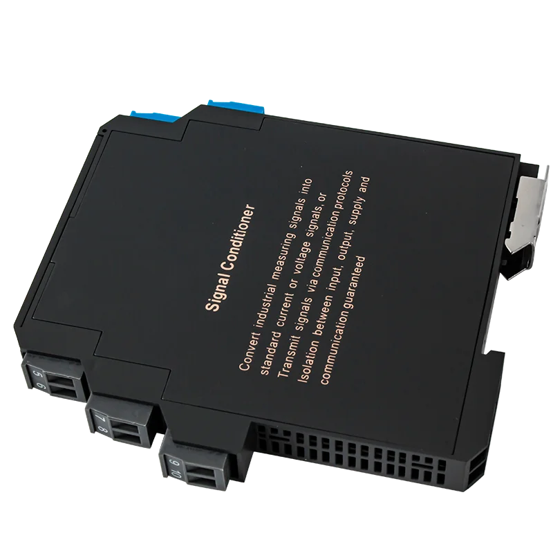 Snelle respons analoge signaalisolator DC 24V galvanische signaalomvormer 1 in 1 uit 4-20mA naar 0-10V signaalisolatieverdeler