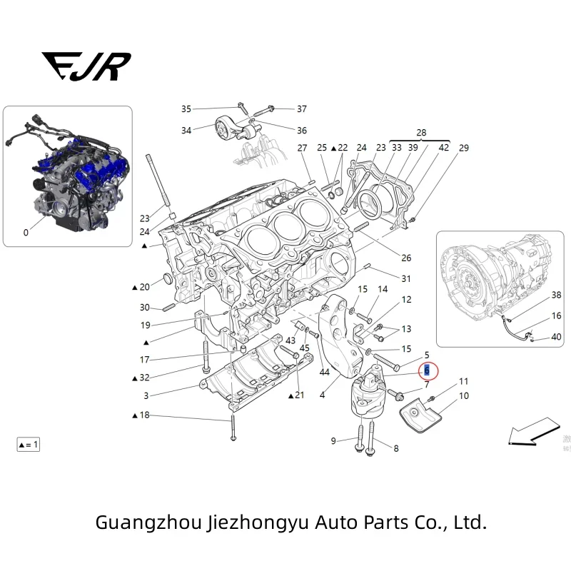 Suitable for Maserati QuattroporteM156 GhibliM157 2WD Engine Underliner Engine Bracket Engine Rubber Liner 670004870 670004871