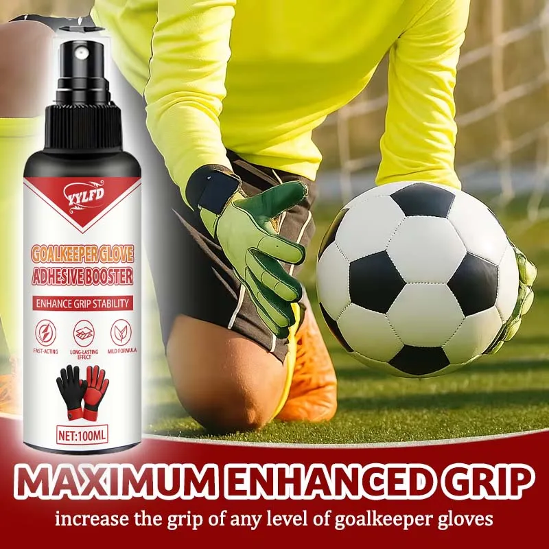 

Вратарские перчатки Tackifier Spray Футбольный спрей для футбольной ручки Спрей для бейсбольной ручки Противоскользящий улучшенный липкий латексный вратарский перчаток