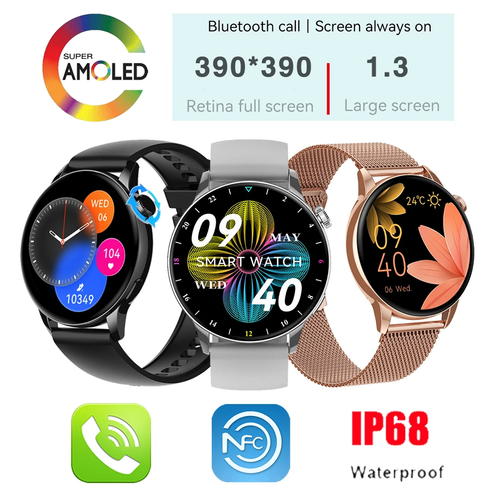 Smartwatch Women 466*466 AMOLED 1.43