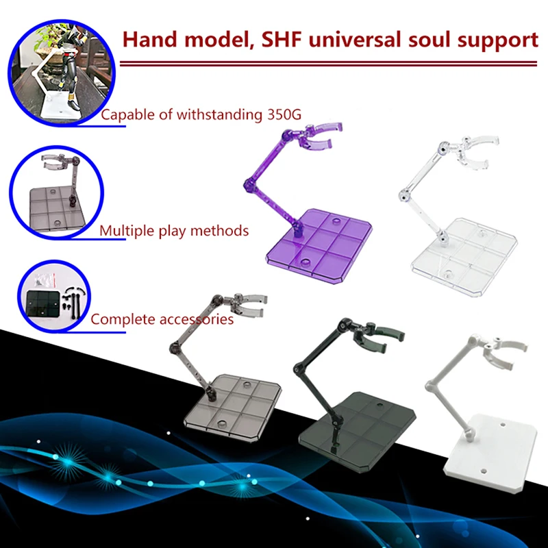 1 ensemble de Base de figurine d'action, présentoir approprié pour jeu de cinéma HG 1/144, support utile en plastique PVC, accessoires durables