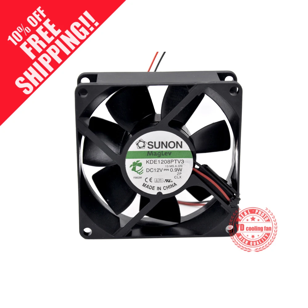NEW SUNON 8025 ATX 8CM 8CM Maglev bearing KDE1208PTV3 cooling fan
