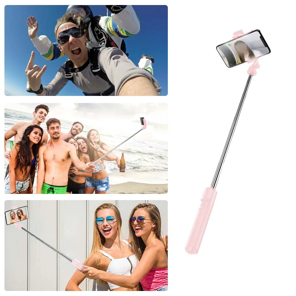 Wireless selfie stick, multi-function tripod selfie stick, extended remote control mobile phone stand live tripod multi-function