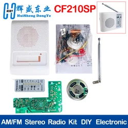 CF210SP AM/FM Stereo Radio Kit fai da te elettronico assemblare Set Kit per studente luglio DropShip laboratorio fai da te