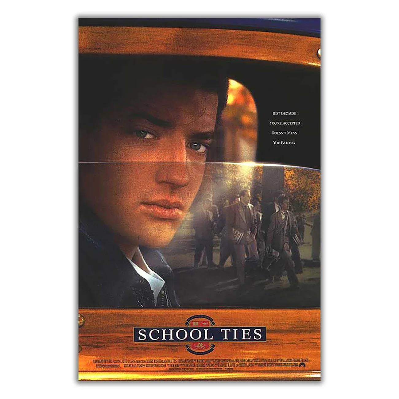 WM3260 School Ties Classic Movie HD Silk Fabric Poster Art Decor Indoor Painting Gift