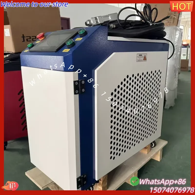 2026 6000w Continuous Fiber Cleaner Handheld Mopa Derusting Rust Fiber Cleaning Machine for Sale