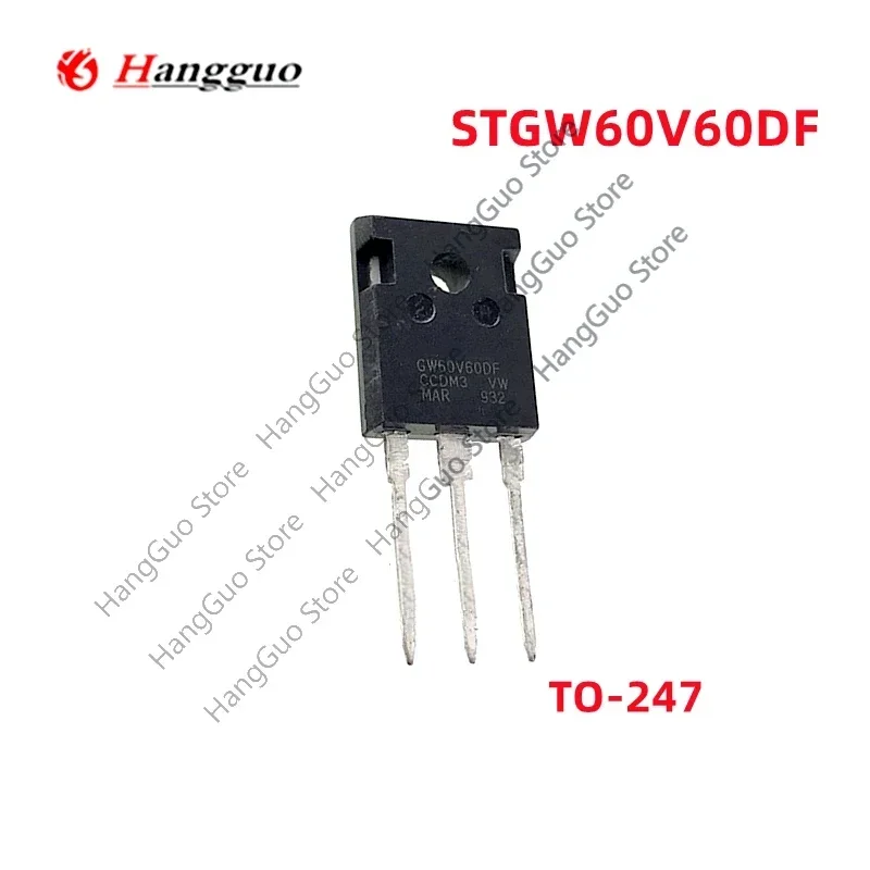 10pcs/Lot  Brand new original  STGW60V60DF TO-3P GW60V60DF TO-247 STGW60V60 TO247 STGW60V60F