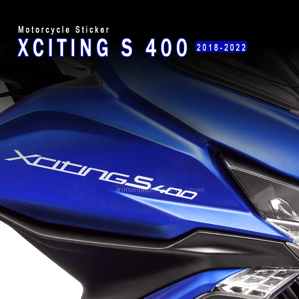 Etiqueta impermeável da motocicleta, acessórios do decalque para Kymco Xciting, 400 S, 2018, 2019, 2020, 2021, 2022