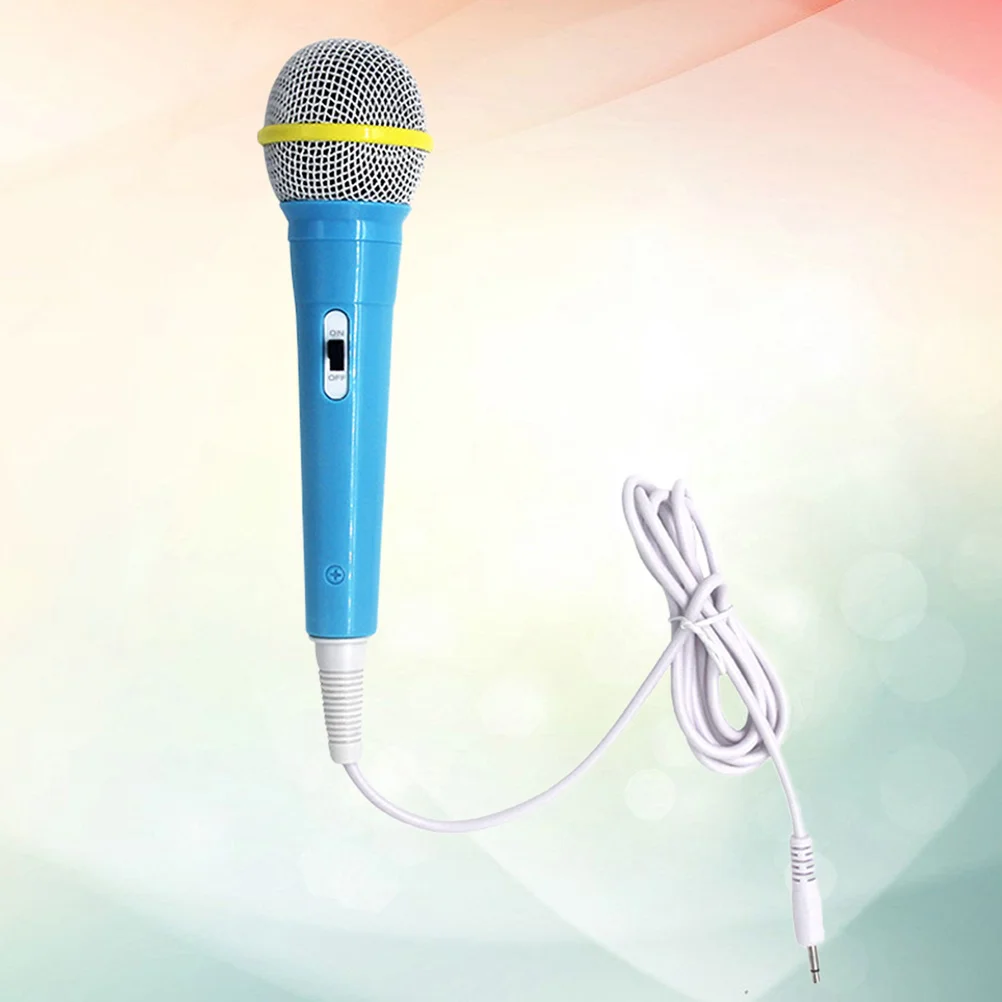 1 stks Vroege Onderwijs Machine Microfoon Cool Fun Muziekinstrumenten voor Kinderen Roze Kleine Lichtgewicht Gemakkelijk Greep Stimuleren Muziek