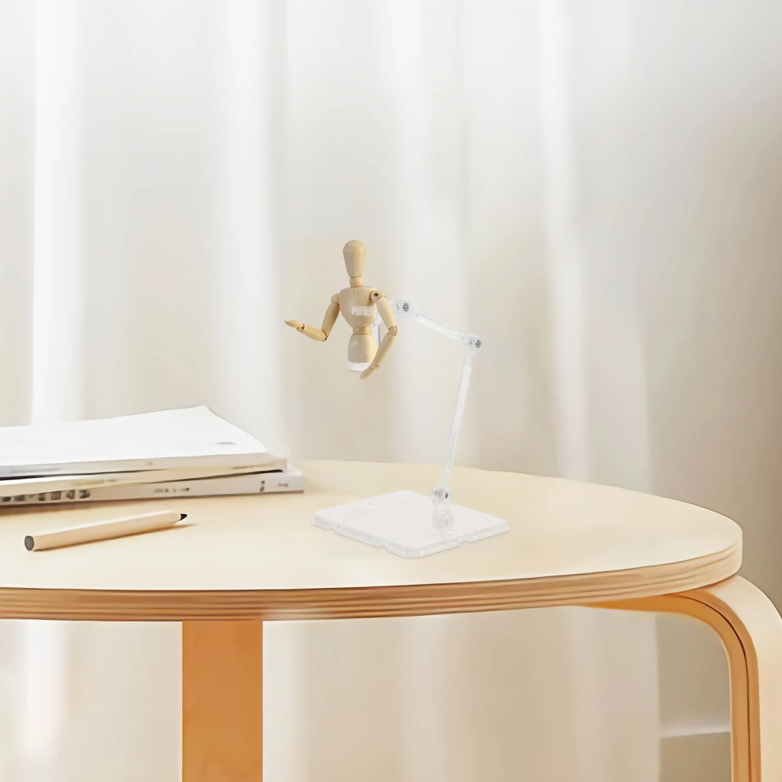 

Adjustable Plastic Holder For Desktop Support Frame Display Action Figure Display Holder Accessory