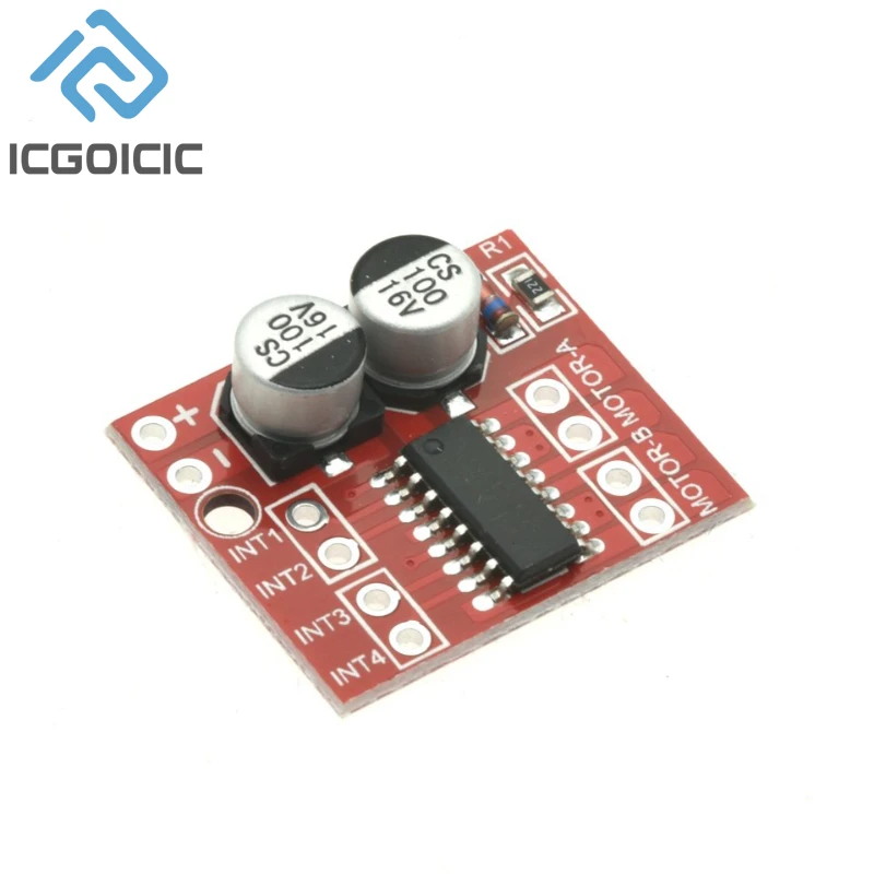 1/4/5/6/10pcs TC1508/MX1508 DC Motor Driver Module DC 2V-10V 1.5A 2-Way PWM Speed Dual H-Bridge Stepper Motor Driver L298N
