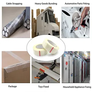 Fita Adesiva de Fibra de Vidro Resistente ao Desgaste Pesado, Fita De Fibra De Malha, Super Forte, Reforçada, 25m 12 principais vendas rede de descanso reforçada - №8