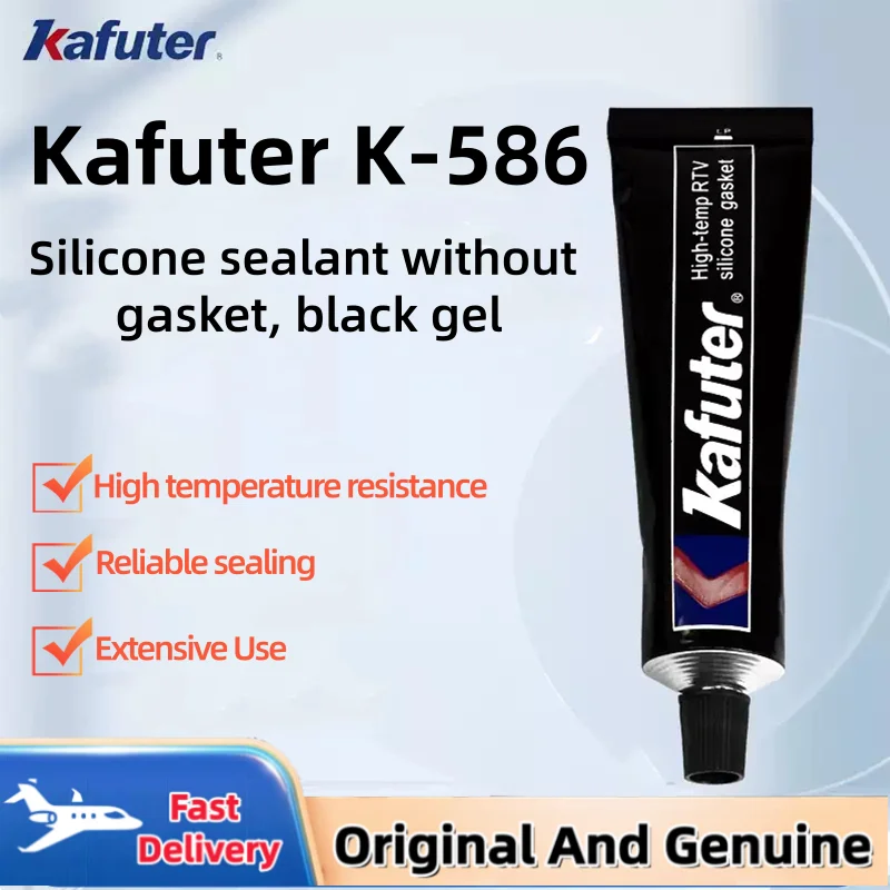Kafuter K-586 55g Silicone Gasket-Free Sealant Automotive Engine Repair Glue Specialized for Machinery Sealant