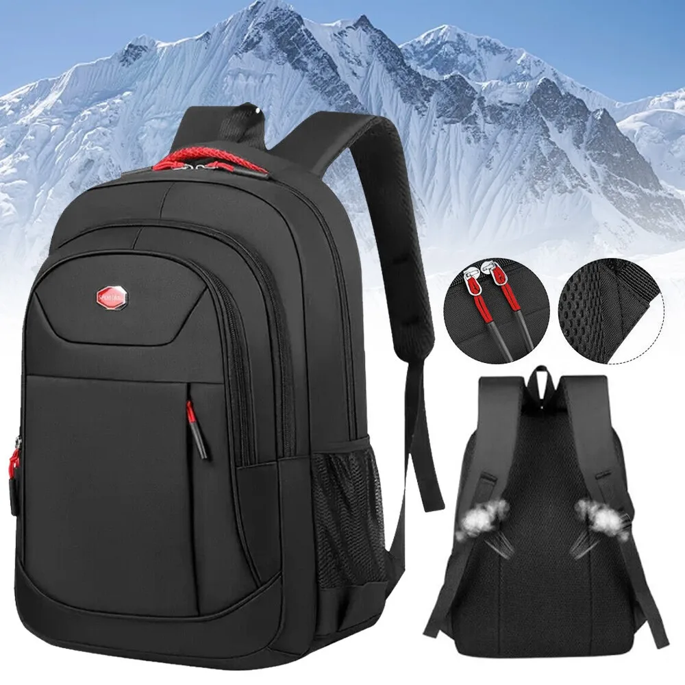 20L Wasserdichter Rucksack mit Verstellbaren Schultergurten, Multifunktionale Aufbewahrungstasche für Schule, Reisen, Alltag, Arbeit & Geschäftsreisen