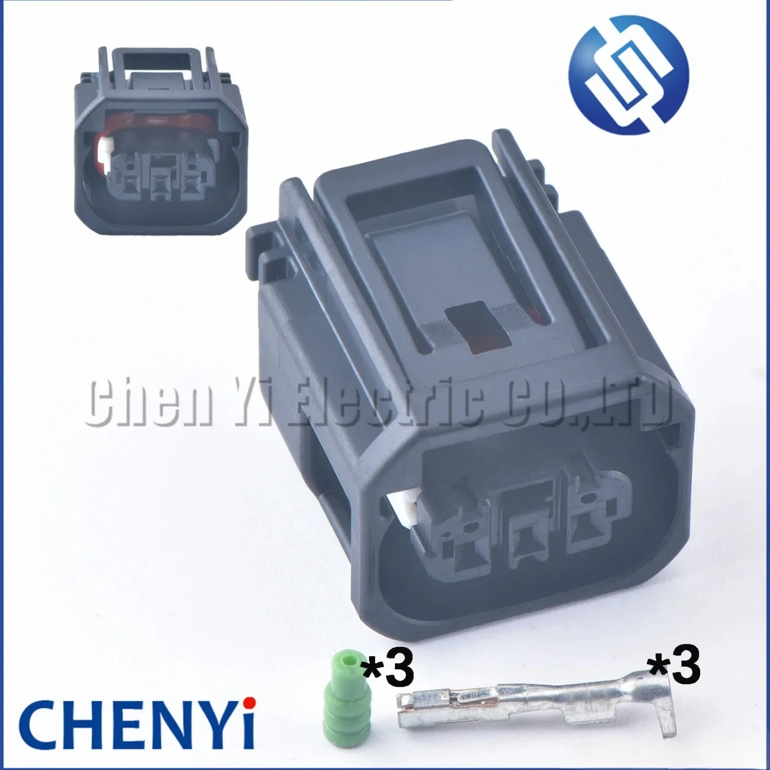 3 Pin Auto Waterproof Connector crankshaft camshaft position sensor plug 7289-7041-30 For Toyota Camry Corolla Lexus