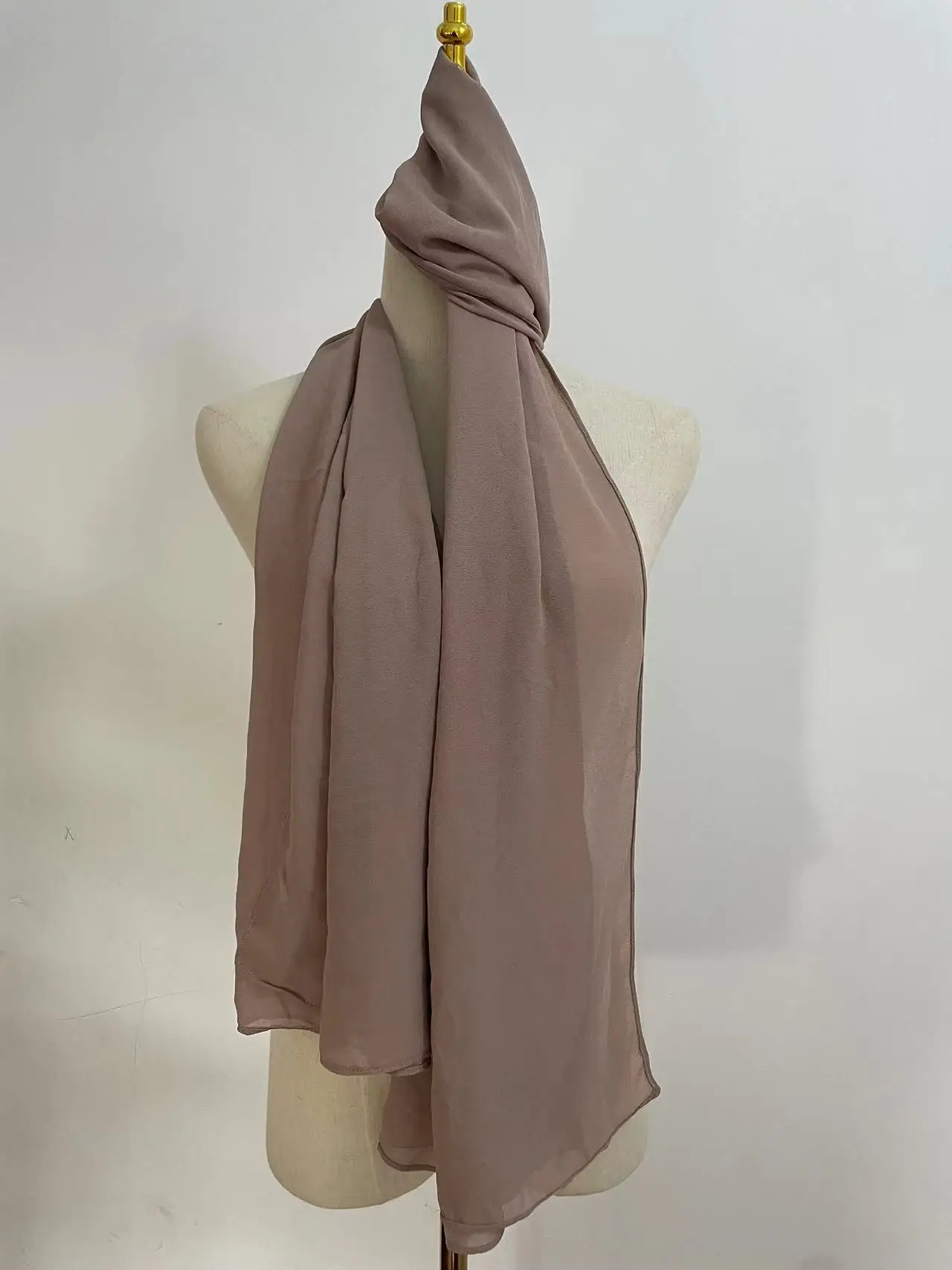 Fashion pure color islamic scarf Chiffon Scarf headkerchief Hijab factory outlests Do wholesale