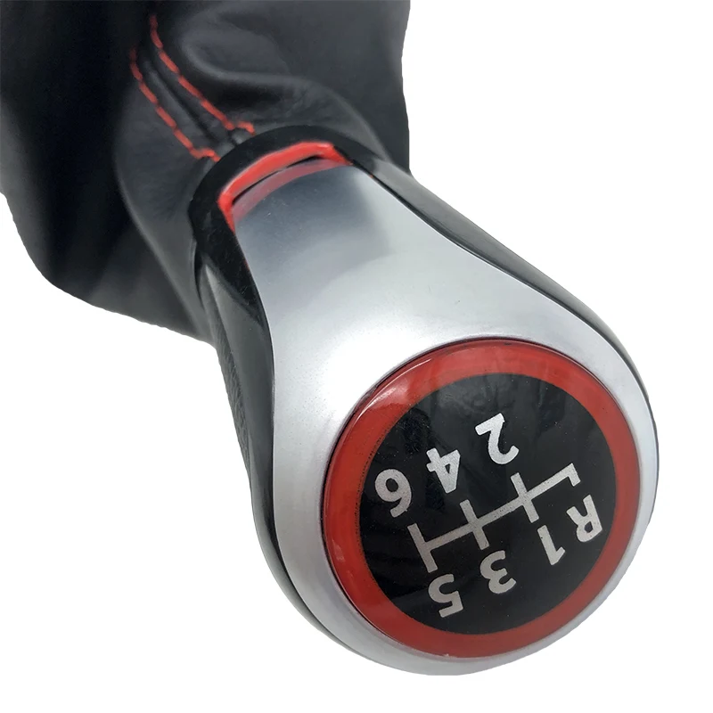 Car Accessries 5/6 Speed Gear Shift Knob Lever Stick Gaiter Boot Cover For Volkswagen VW Golf 5/6 MK5 MK6 Scirocco(2009) Octavia