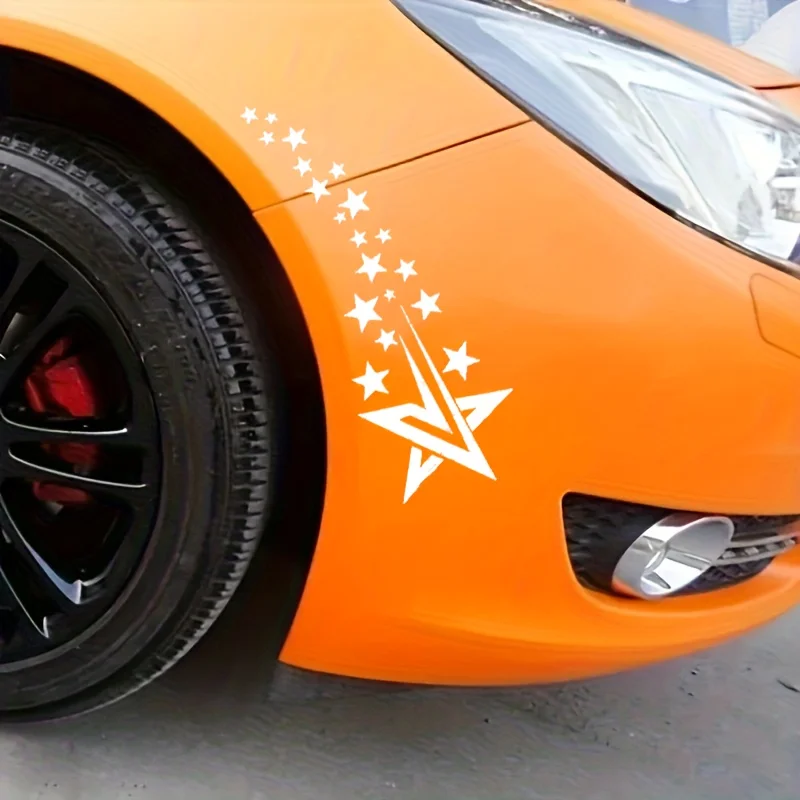 2 Stück Shooting Star Autoaufkleber, wasserfester Vinyl-Aufkleber für die Karosserie, in mehreren Farben erhältlich – Detail 5
